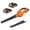 Orange, variant on Leaf Blower, 20V Cordless Leaf Blower with 2 x 2.0 Ah Battery & Charger, Electric Leaf Blower for Lawn Care, 2 Speed Mode, 320CFM 165MPH Battery Powered Leaf Blower for Patio, Garden Cleaning