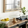 thumbnail image 3 of DecMode 12" x 6" White Mango Wood Decorative Stand with Wood Base, 1-Piece, 3 of 7