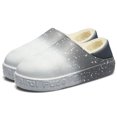 thumbnail image 1 of Pantufla Pantuflas cálidas para hombre, pantuflas antideslizantes de felpa con punta cerrada para invierno (gris 39-40) Ndcxsfigh Tenis De Mujer Tenis De Hombre, 1 of 5