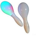 thumbnail image 2 of 2 X Light Up Led Flashing Maracas Multi Colour Sensory Toy, 2 of 2