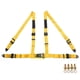 thumbnail image 2 of Hebilla De Arnés De Seguridad De Carreras De 4 Puntos Con Correa De 2 Pulgadas Material De Poliéster Duradero Cinturón De Seguridad De Kart De Coche De Carreras Ajustable De Liberación Rápida, 2 of 6