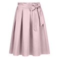 thumbnail image 4 of ZHOGXU Elegant Office Midi Skirt For Women Solid Color Dance And Seasonal Festive Wear Outdoor Shopping Dating, 4 of 5