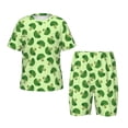 thumbnail image 1 of Balery Broccoli Vegetables Conjunto de Pijama Infantil de Manga Corta con Estampado – Ropa de Dormir de Algodón Suave-3X-Large, 1 of 6
