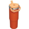 thumbnail image 5 of Stanley The IceFlow Flip Straw Stainless Steel Tumbler - 30 oz. - Tigerlily, 5 of 5
