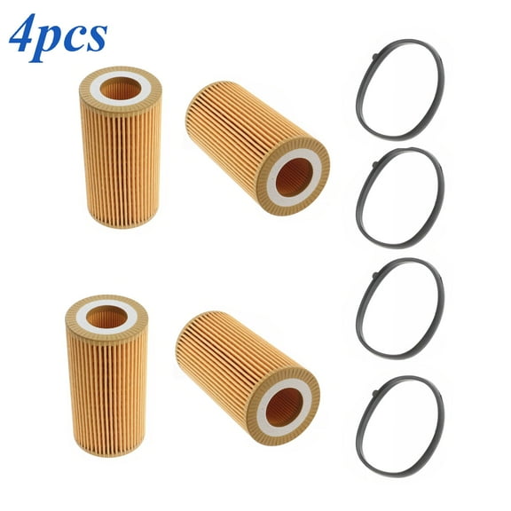 4x Oil Filter HU719/6X VW Jetta Beetle Golf 2.5 2005-14 Jetta Golf 2.0T 05-10
