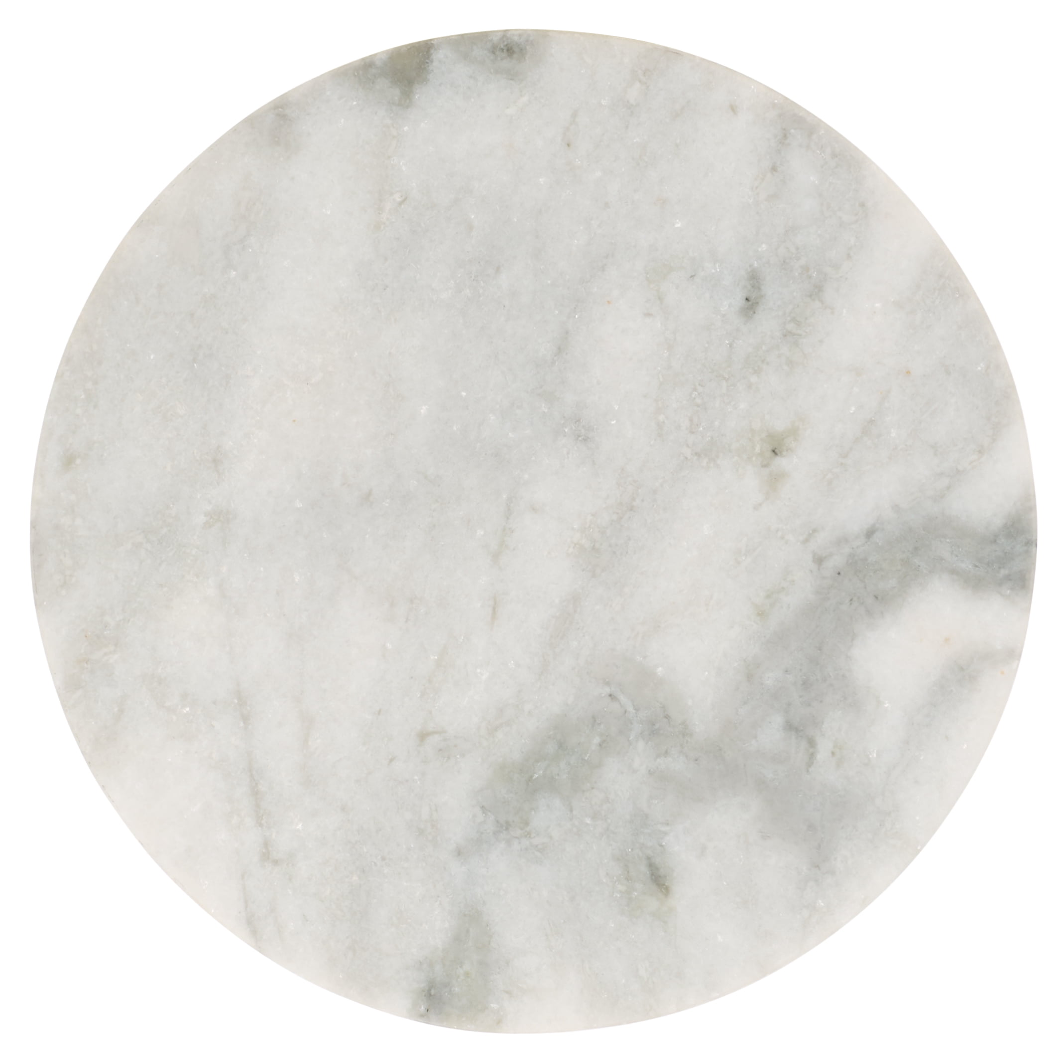 Safavieh Couture Devlin Marble Round End Table, White