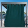 thumbnail image 3 of Cortinas de exterior fáciles de usar, impermeables, 110 x 84 cm, color verde azulado, 1 panel, 3 of 8