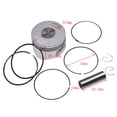 thumbnail image 2 of GY6 150cc 57.4mm Piston Ring Assembly GY6 157QMJ ATV Go Kart Moped Scooter, 2 of 6