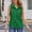 Green loose fit blouse for women a1, variant on Yrmaups Loose Fit Sleeveless Button Down Blouse for Women, Casual Collared Top, Soft Stretch Tee for Travel Office Home Daily Wear, White M