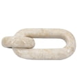 thumbnail image 4 of A&B Home Small Decorative Two-Link Marble Chain with Elegant Cream Finish - 6.5x3x1", 4 of 4