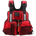thumbnail image 1 of LHCER Adult Life Jacket Survival Jacket Portable Floating Vest Fishing Waistcoat Multi-Pocket Life Jacket Accessory Pool, 1 of 8