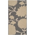 thumbnail image 3 of Safavieh Courtyard Tyson Floral Indoor/Outdoor Area Rug, Anthracite/Beige, 2'7" x 5', 3 of 15