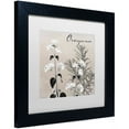 thumbnail image 2 of Trademark Fine Art "Flowering Herbs II" Canvas Art by Color Bakery White Matte, Black Frame, 2 of 4
