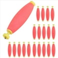 thumbnail image 4 of 20 Pieces Fishing Bobbers Weighted Foam Snap on Float Weighted Bobbers for Fishing Tackle Accessories Fishing Supplies, 4 of 10