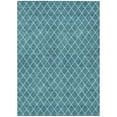 thumbnail image 2 of Addison Rugs Chantille Indoor/Outdoor Transitional Diamonds Teal Washable Rectangle Rug, 5' x 7'6", 2 of 6