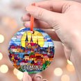 thumbnail image 4 of Custom Germany Ornament |Faux |Unique Europe Souvenir |Vacation Travel Gift | Holiday |Christmas Decor, Holiday Keepsake, Xmas Tree Hanging Decoration, Seasonal Gift Idea, Collecti, 4 of 5