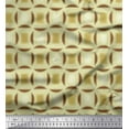 thumbnail image 1 of Soimoi Cotton Duck Fabric Semi Circle Geometric Printed Fabric 1 Yard 42 Inch Wide, 1 of 3