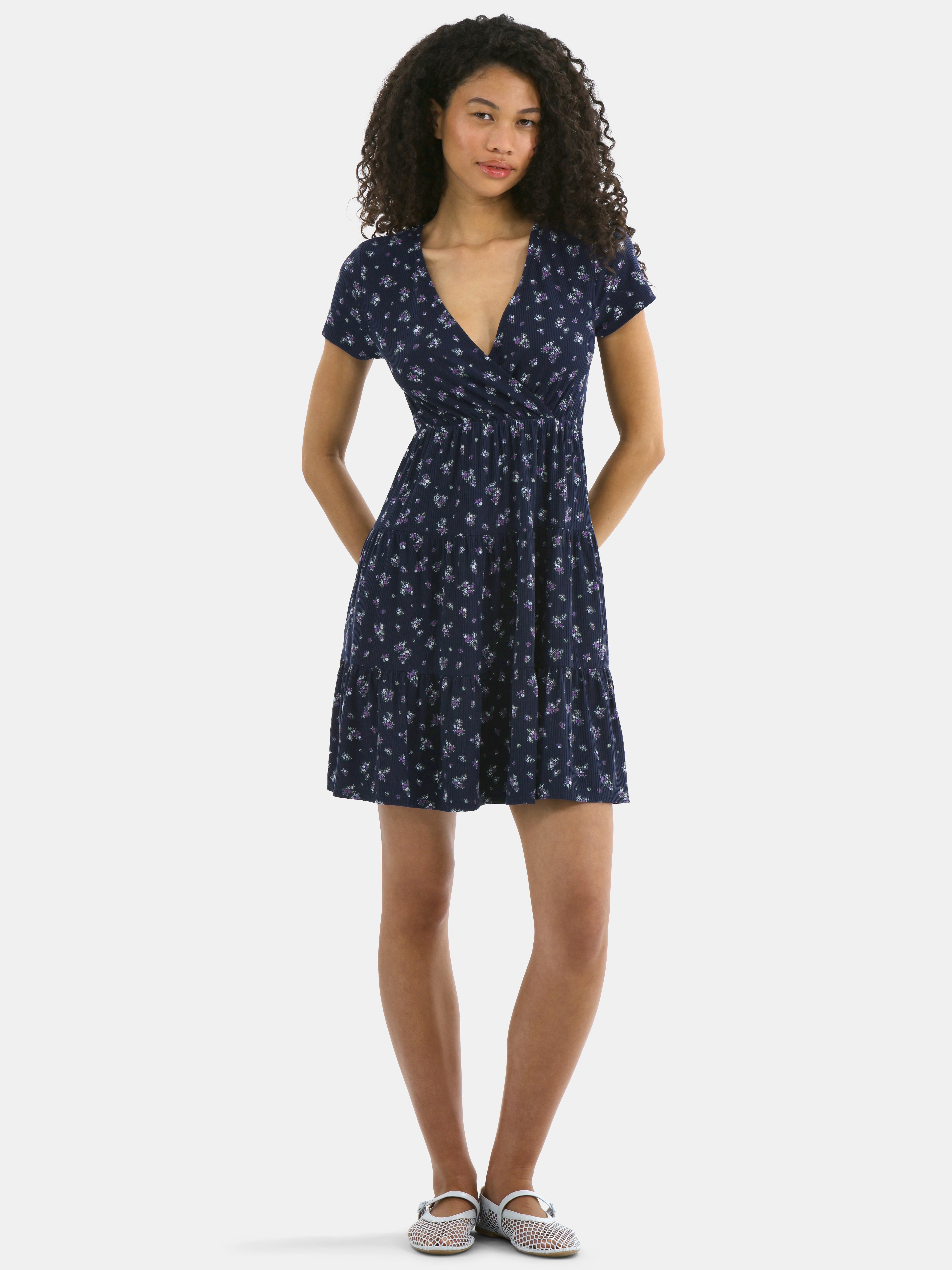 Babydoll Mini Dress, Women's - image 2