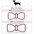 thumbnail image 6 of PoisePup Pet Dog Bow Tie - Bella Rose, 6 of 6