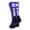 #02, variant on Purple/White Player Id Crew Number Socks (#83, Medium)