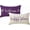 Purple, variant on 2Pack Welcome to Our Happy Place Decorative Pillowcases Home Quotes Lumber Cushion Covers 12 x 20 Inch Rustic Family Words Farmhouse Decor for Sofa/Couch/Porch (Pink)