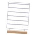 thumbnail image 5 of Segolike Earring Display Stand Jewelry Organizer Multipurpose, Hanging Jewelry Stand, Ear Stud Rack for Women Girl Dresser Home Vanity white, 5 of 8