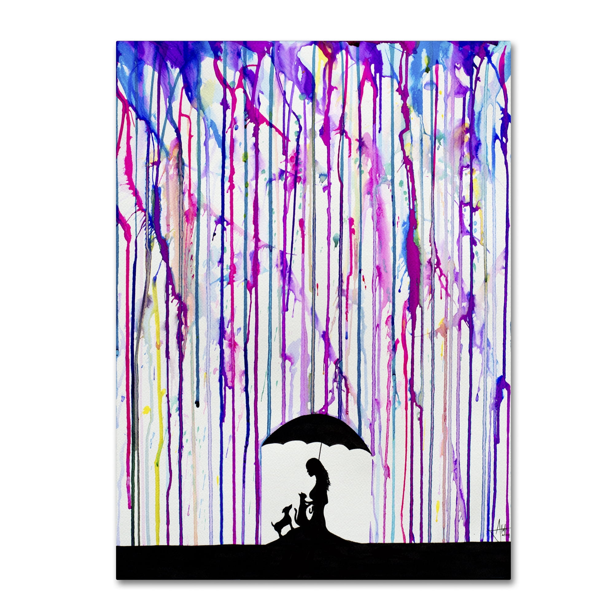 Marc Allante 'Cradle' 14 x 19 Canvas Art