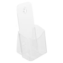 FOMIYES Transparent Display Stand Sign Paper Holder for Desk Office