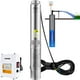 thumbnail image 1 of VEVOR Bomba sumergible de pozo profundo, 2HP 230V/60Hz, 37GPM 427 pies de cabeza, con cable de 33 pies y caja de control externo, bombas de agua de acero inoxidable de 4 pulgadas para uso industrial, 1 of 9