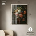 thumbnail image 4 of Baroque Blooms Shadowbox Print Vintage Art by Art Remedy, Blonde Frame, 36 x 45, 4 of 6