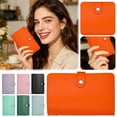 thumbnail image 5 of Money Book for Cash Saving,Money Saving Challenge Book, Cash Budget Planner A5 Binder, Portable Savings Challenges Book Organizer Folder, 100 Pockets Money Saving Binder for Home,1Pc(Orange,7.3x2.9"), 5 of 8
