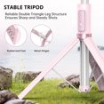 thumbnail image 2 of Trípode para selfies ATUMTEK 55 con control remoto Bluetooth, color rosa, 2 of 7