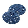 thumbnail image 4 of 2 mini espinilleras de fútbol para entrenamiento de fútbol, ​​accesorios de protección Azul, 4 of 9