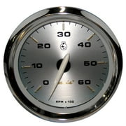 FARIA KRONOS 4" TACHOMETER 6000 RPM GAS INBOARD & I/O