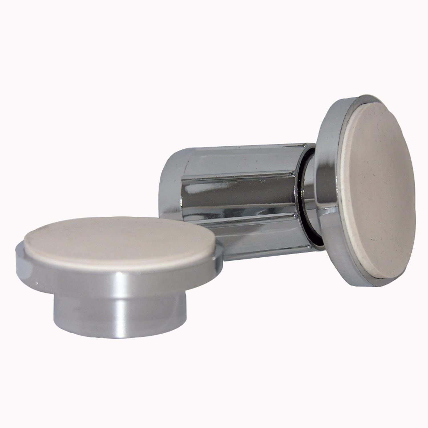 Lasco 03 5053 Adjustable Plastic Ends, Bathroom Curtain Rod Holders