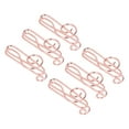 thumbnail image 1 of Clips de Papier, 100PCS Mini Portable Belle Note Forme Métal Trombones pour la Classification des Fichiers, 1 of 8