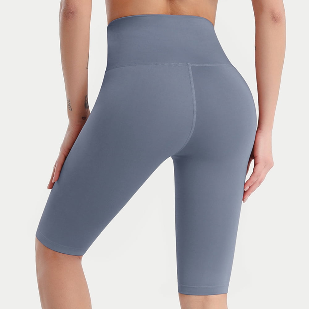 Women's Biker Shorts Leggings Mid Thigh 