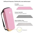 thumbnail image 6 of Stethoscope Carrying Case, Hard Stethoscope Case Compatible for 3M Littmann Classic III, Cardiology IV Diagnostic, MDF Acoustica Stethoscopes and Other Nurse Accessories (Pu Pink), 6 of 8