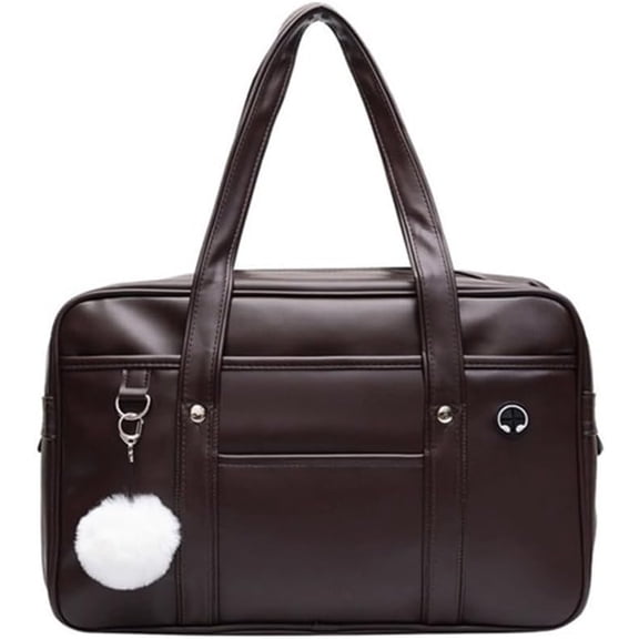 SPEKSEE Casual PU Shoulder Bag Stylish Japanese Tote Bag Shoulder Bag for Commuting and Cosplay