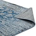 thumbnail image 6 of Modway Chiara Distressed Floral Lattice Contemporary 8x10 Area Rug in Moroccan Blue, 6 of 8
