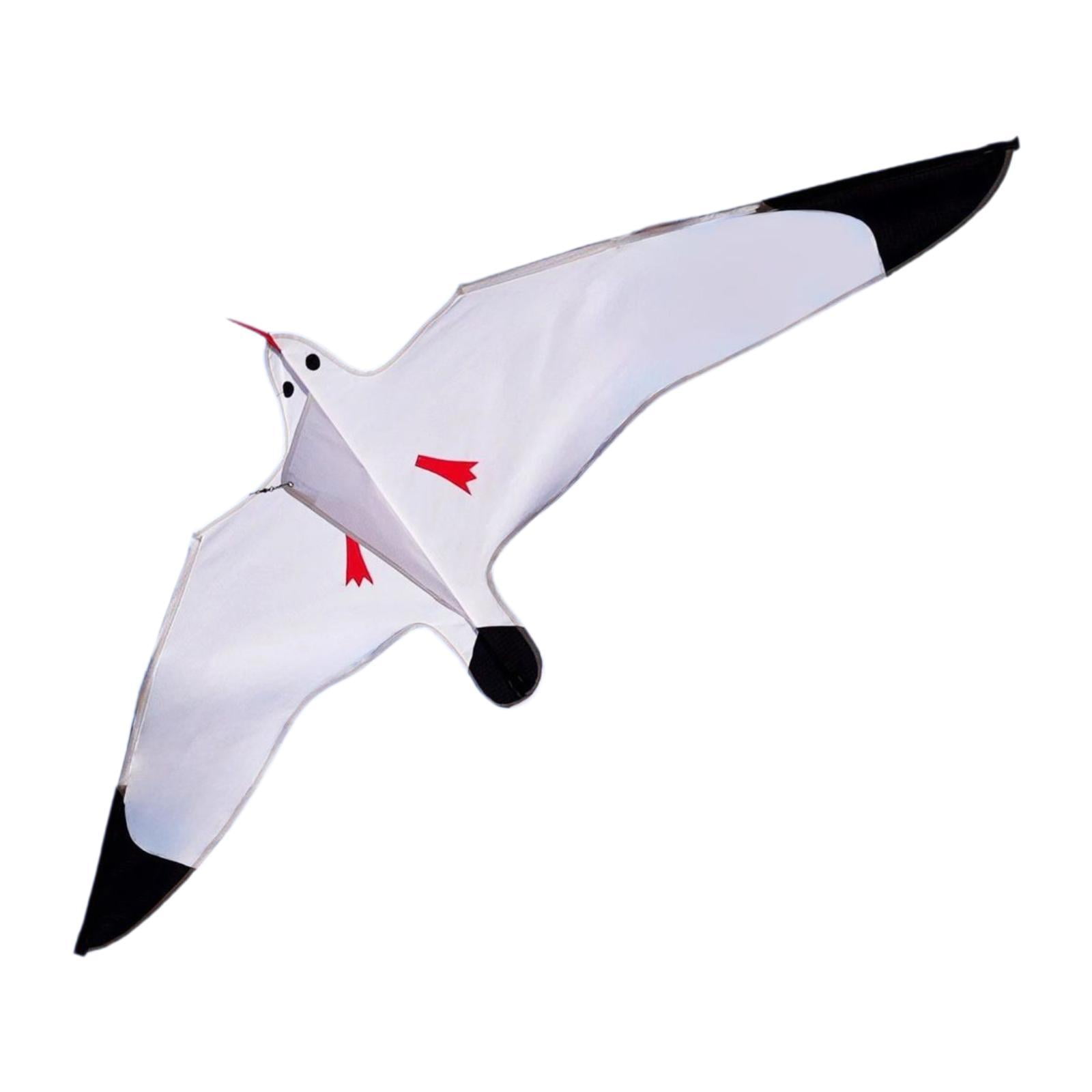 harayaa Seagull Kite Beach Kite Sturdy Easy to Fly Fun Beach Toy and 164ft Kite Line for