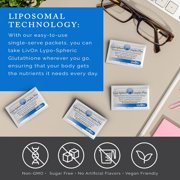 LivOn Laboratories Lypo–Spheric Liquid Vitamin B Complex Plus, 195 mg, 30 Packets