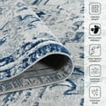 thumbnail image 5 of Luxee Designs Alexandria Collection 5x7 Area Rug, Medallion Rugs for Living Room, Bedroom, Kitchen, Office, Pet Friendly, Low Pile, High Traffic Area, Stain Resistance - Deep Blue, 5 of 5