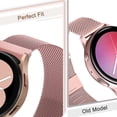 thumbnail image 2 of LGSY Bands for Samsung Galaxy Watch 5 40mm 44mm/Watch 5 Pro 45mm Milanese Metal Magnetic Strap Men Women( 2 Packs ), 2 of 7