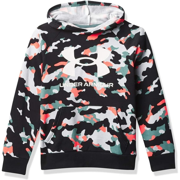 Under Armour Boys Rival Fleece Printed Hoodie