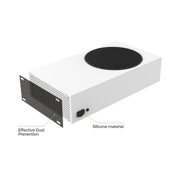 Plastic and Silicone Dust-Proof Cover Plug Net Dust-Proof console elastic Set Console Dust-Proof Protector For XBOX S Series Consoles