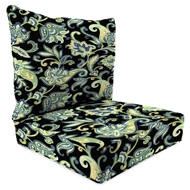 2 PC Deep Seat Chair Cushion