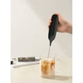 thumbnail image 3 of Milk Frother, Powerful Handheld Milk Frother, Mini Milk Foamer,Coffee Stirrer, Stainless Steel Drink Mixer For Coffee, Lattes, Cappuccino,Matcha,Hot Chocolate, Portable Foam Maker,Electric Wireless Bl, 3 of 10