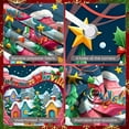 thumbnail image 4 of Colorful Design Christmas Decoration Whoville Holiday Banner Party Backdrop for Winter Celebration Indoor Festive Decor Event, 4 of 9