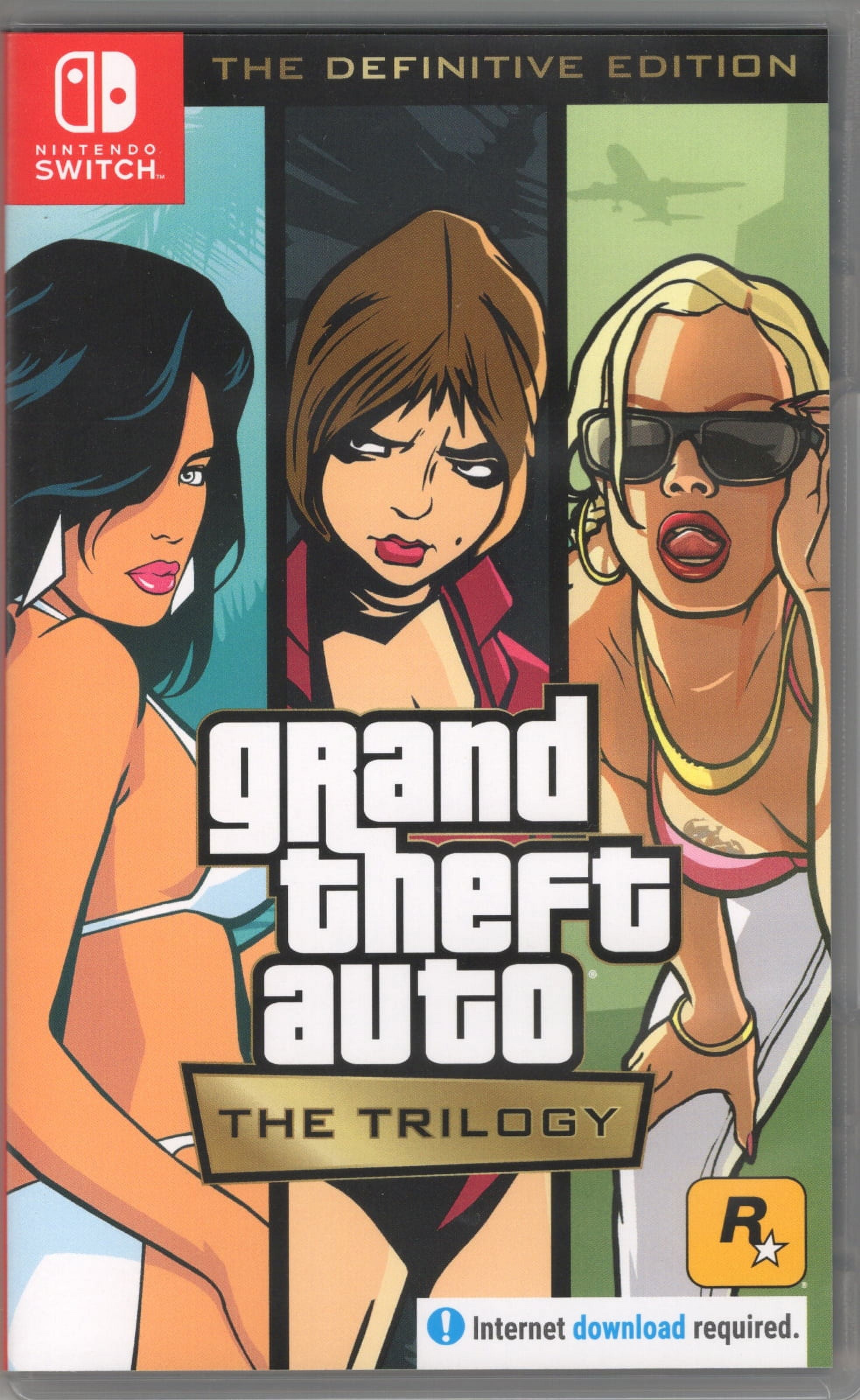GTA: The Trilogy Definitive Edition for Nintendo Switch, EU